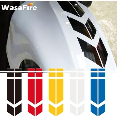 Reflective Bicycle Sticker Motorcycle Bike Frame Front Fork Stickers Safety Road Bike Wheel Stickers Adhesive Tape Cycling Decal