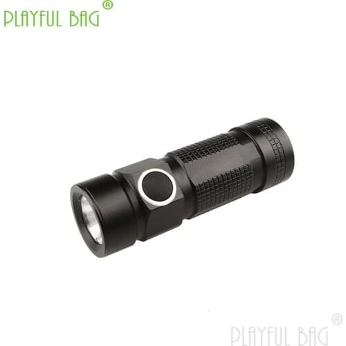Outdoor sports fun toys led highlight mini flashlight CAA folding carbene special flashlight gel ball gun accessories RD12