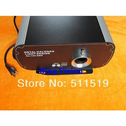 High quality 150w fiber optic illuminator dmx for professional fiber optic lighting with OSRAM or Philip lamp