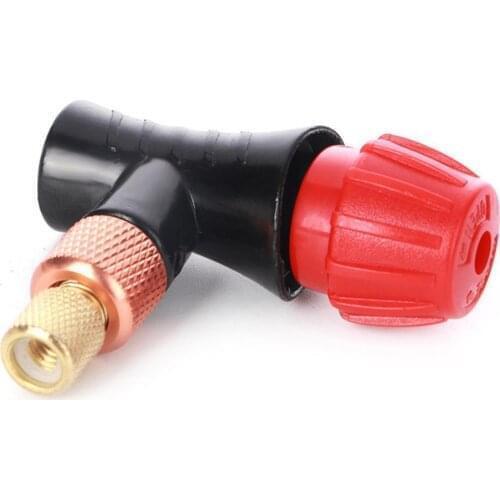 1 aluminum alloy bicycle fast inflatable bottle head thickened explosion-proof portable CO2 gas cylinder mountain bike accessori