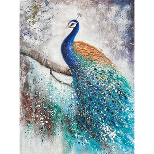 ARMYQZ DIY diamond embroidery bird round diamond painting cross stitch kit inlaid life culture