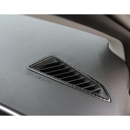 Car A Pillar Air Outlet Bezel Trim Ring Frame Stickers Inner Garnish Styling For Toyota Corolla 2019 2020 2021 E210 12TH