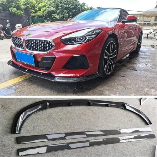NEW High Quality Carbon Fiber Bumper Front Lip +Rear Diffuser Spoilers + Side skirts Protector For BMW Z4 G29 2019 2020 2021