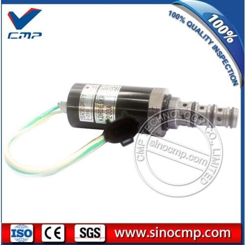Sinocmp Excavator Solenoid Valve KDRDE5KR-20/40C13-203A3 for Sumitomo SH200-2