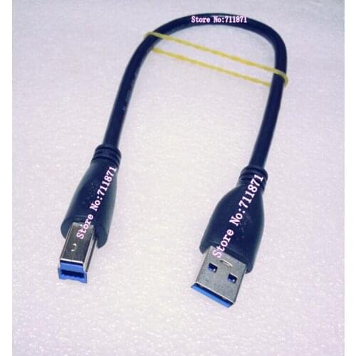 Short 30cm Black Usb3.0 Printer Cable A to B Male USB3.0 Cable Usb3.0 A Male to B Male Printer HDD-BOX CD-ROM Usb3.0 Data Line