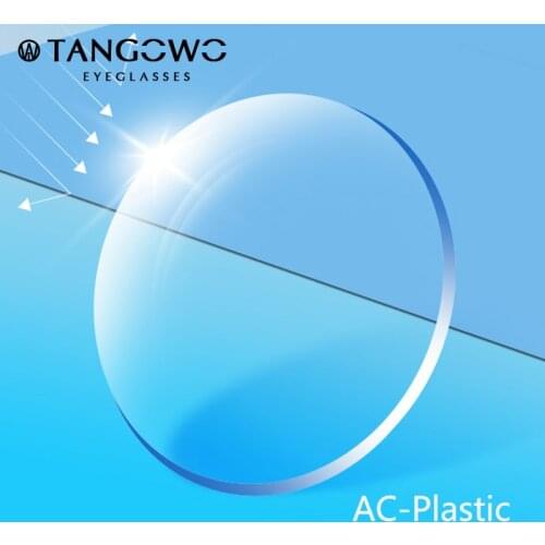 TANGOWO Anti-blue Ray No Degree Protection Computer light Anti Fatigue and Anti Scratch AC Glasses Lens for Screen Light