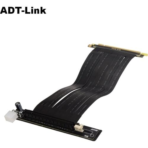 ETH PCIe 3.0 16x Graphics Card Riser Extension Cable with 6Pin Power Connector for RTX 3060 Server Motherboard Mining Bitcoin