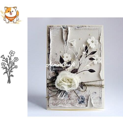 Poppy Flower Metal Cutting Dies Scrapbooking Stencil For DIY Paper Card Decorative Embossing Die Cut Craft Dies New 2019