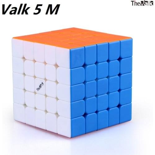 Qiyi Valk5M Magnetic 5x5x5 magic cube Valk5 M 5x5 puzzle speed cubo magico The valk 5 WCA Competition Cubes toy adult children