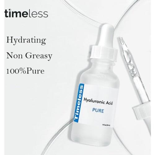 Hyaluronic Acid Serum 100% Pure (30 ML/60ML) Timeless Face Serum