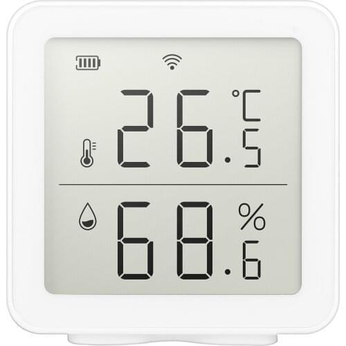 Tuya WIFI Intelligent Home Wireless Temperature Sensor Home Automation Scene System Compatible with Alexa