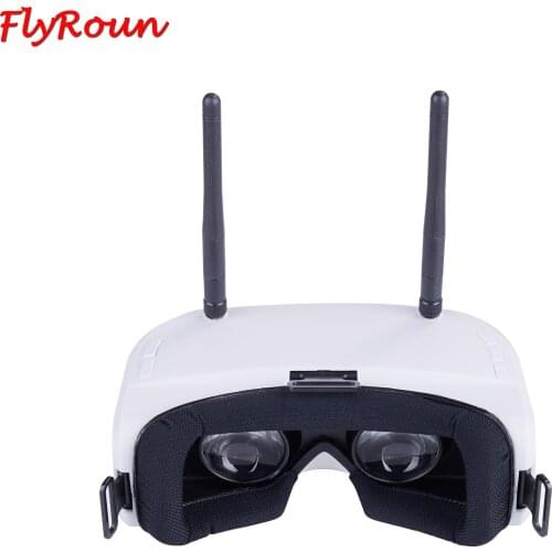 5.8G 48Ch FPV Video Glasses with DVR Map Transmission Machine Channel Video Dual Receiving For RC Model Racing Drone