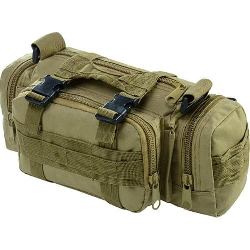 High Quality Outdoor Military Tactical Backpack Waist Pack Waist Bag Mochilas Molle Camping Hiking Pouch 3P Chest Bag