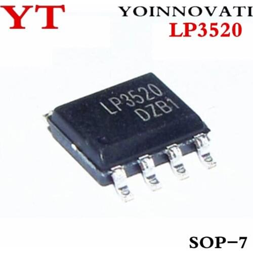 50pcs/lot LP3520 3520 SOP7 5V2A 10W power solution synchronous rectifier chip charger power IC