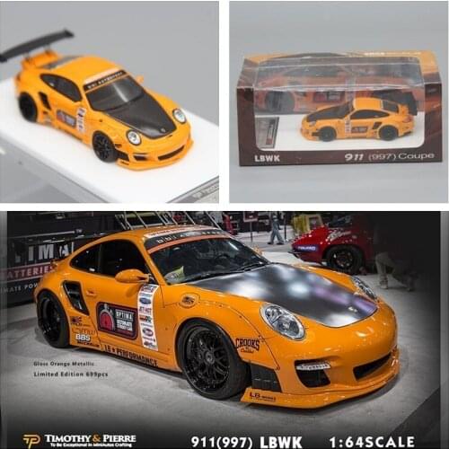 Timothy & Pierre TP 1:64 997 LBWK LB Performance Metallic Orange Resin Model Car