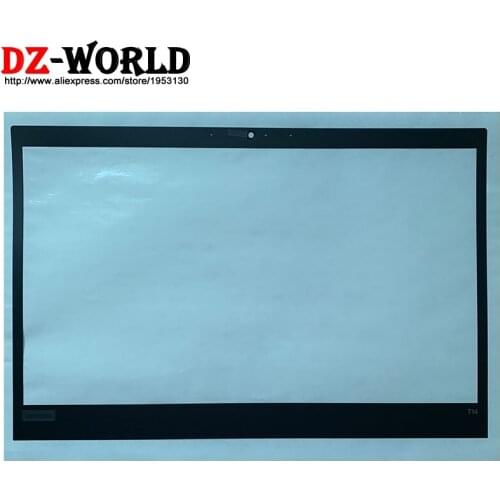 LCD Bezel Screen Front Frame Mylar Sticker for Lenovo Thinkpad T14 Gen1 RGB Camera Laptop with Double-Sided Adhesive 5B30S73489