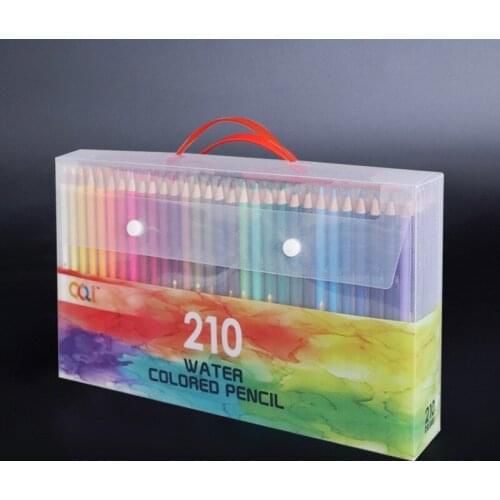 120/150/180/210 Professional Watercolor Pencil Colors Pen For Sketching Water Soluble Pencils For Painting School Art Supplies