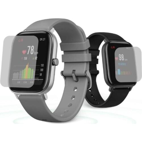 5pcs Soft TPU Clear Protective Film Guard For Xiaomi Huami Amazfit GTS / GTS 2 Sport Smart Watch Full Screen Protector Cover