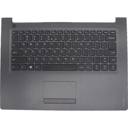 UK Keyboard with Shell C Cover Palmrest Upper Case Touchpad for Lenovo Ideapad 310-14 510-14 Laptop 5CB0M29396