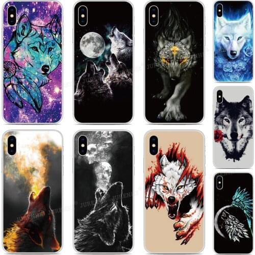 Art Wolf Soft TPU Mobile Phone Case For OnePlus 8 Pro 5G OnePlus8 Fundas For OnePlus One 6 7 7T Pro Capa Silicone Back Cover