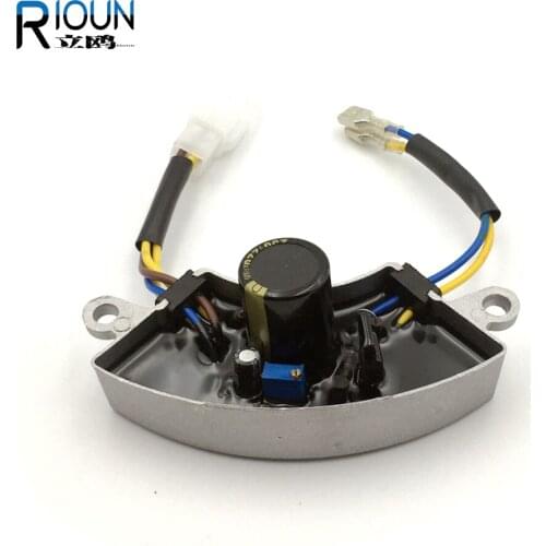 2kw 3kw 168F AVR Automatic Voltage Regulator Gasoline Electric Generator Voltage Stabilizer Single Phase 250V Aluminum shell