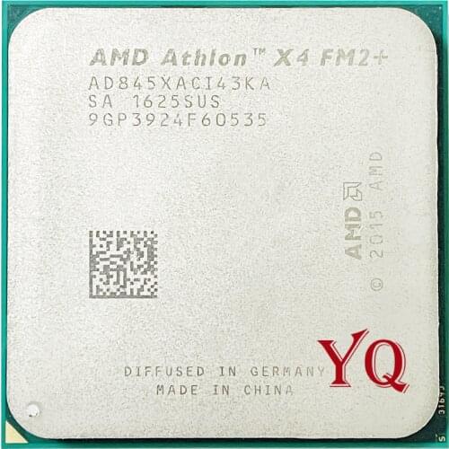 AMD Athlon X4 845 3.5 GHz 65W Quad-Core CPU Processor AD845XACI43KA Socket FM2