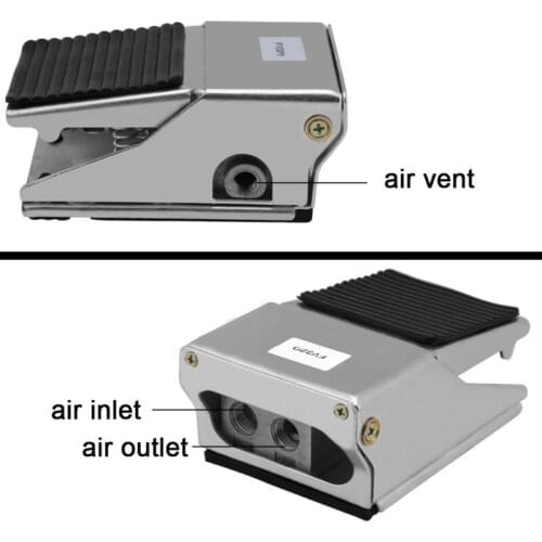 G1/4 Threaded FV-320 Foot Pressure Control Air Pneumatic Pedal Valve Switch New