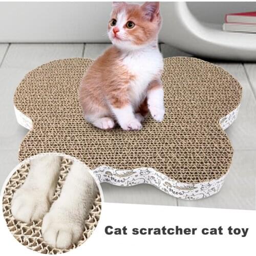 Corrugated paper cat litter cat scratch pad cat scratch board cat grinding claw protection furniture scratch pad pet cat home
