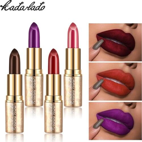 Kadalado Matte Lipstick kit Velvet Nude Waterproof Lipstick Set Pencil Long Lasting Lip Stick Lips Makeup Beauty Cosmetics