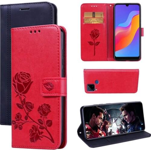 Leather Cover For Realme C15 Case Capa Flip Wallet Stand Phone Protective Shell For Funda Realme C 15 Cases Coque Book Hoesje