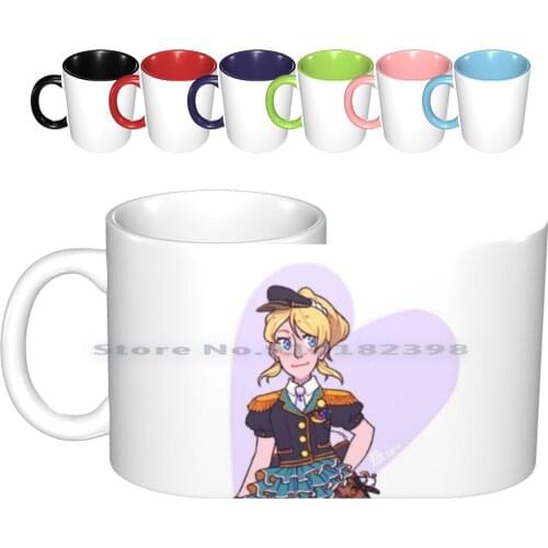 Love Live : Fruits Stand Eli Ceramic Mugs Coffee Cups Milk Tea Mug Love Live Eli School Idol Festival School Idol Project Anime