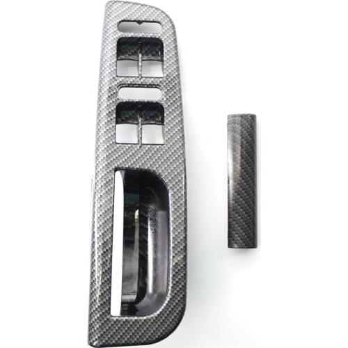 Right Hand Drive Window Switch Panel Bezel + Trim Black for VW Golf Jetta 98-05