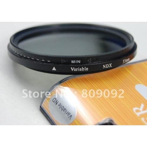 Durable 55mm Adjustable ND Rotating Filters