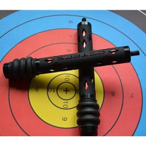 7Inch Archery Compound Bow Stabilizer Aluminum Alloy Shock Absorb Damper Hunting Bow Sliencer