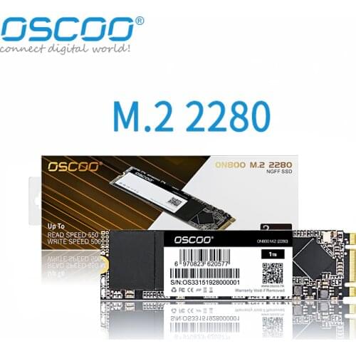 Oscoo MLC SSD 500gb M2 NGFF M.2 2280 SATA 120GB 240GB 512GB Size 2280MM Internal Solid State Drive Hard Disk For computer Laptop
