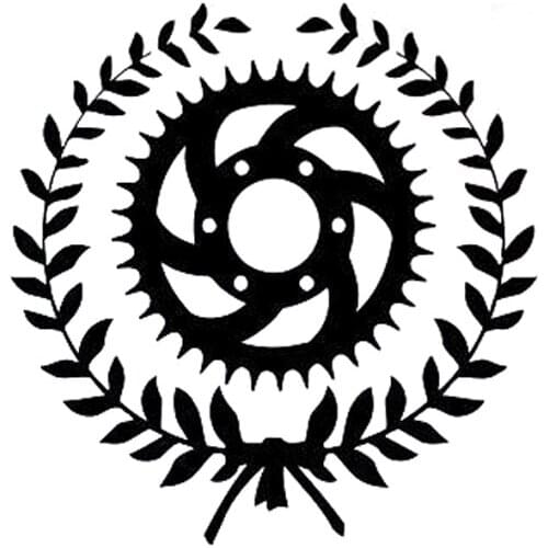 Funny Bicycle Parts Poster Auto Stickers Pvc Windows Car Decoration Personality High Quality Waterproof Decals15cm * 14cm