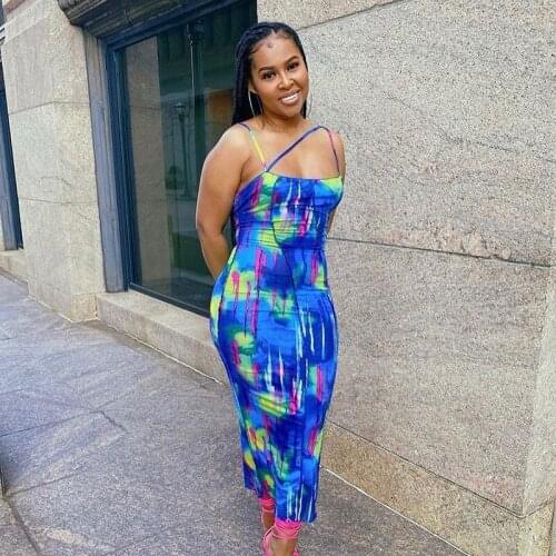 Grunge Fairy Core Clothes Kawaii Clothes Robe Summer Sleeveless Floral Printed Bodycon Beach Pencil Sundress Female Clothing