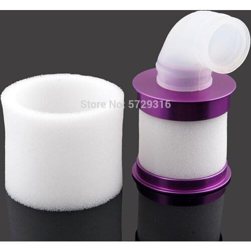 081070 04103 Alum. Metal Capped Air Filter Cover For RC Car 1/8 SH 28 Nitro Engine Powered HSP Redcat Truck Oil Car Buggy Truck