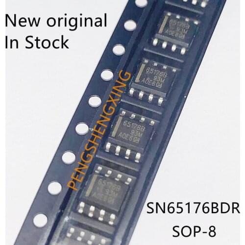 10PCS/LOT SN65176B SN65176BDR 65176B SOP8 New original spot hot sale