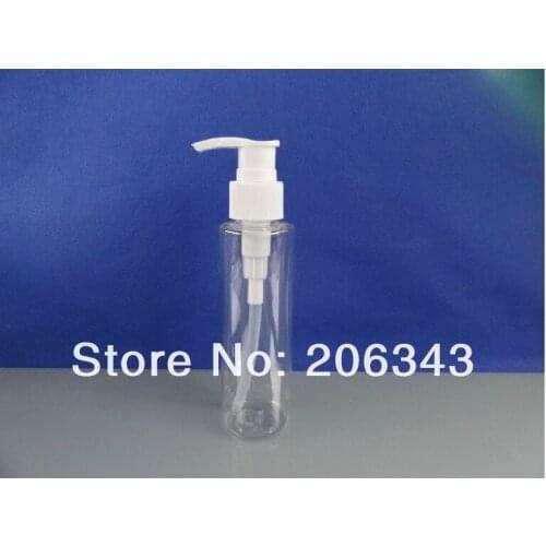 150ml transparent press pump bottle or lotion bottle or toilet water bottle