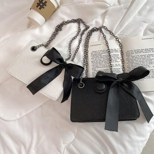 2020 New Fashion Ladies Bags Printing Pattern Silk Scarf Shoulder Bag PU Leather Diagonal Bag Small Square Bag Womens Handbag