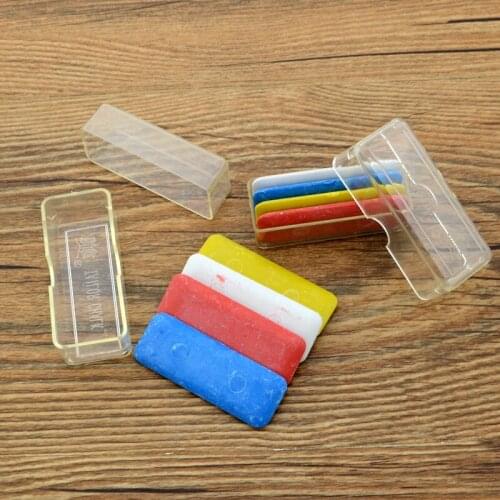 4pcs/pack Small Colorful Draw Erasable Fabric Tailors Chalk Dressmakers DIY Making Sewing Tailor Chalk Garment Accessories Tool