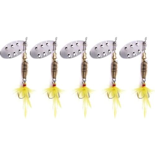10pcs 6.8CM 7.4g spoon lure spinner bait metal spinnerbait fishing isca artificial pesca fishing tackle