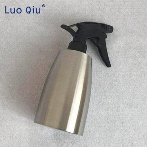 Stainless Steel Oiler Oil Spray Bottle Fuel Injector Sprayer Pot Gravy Boats Kitchen Tool Injection Olive Spraying BBQ 5pcs/lot