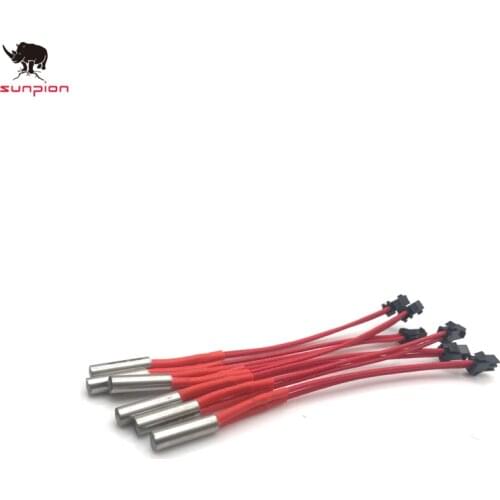 3D printer parts Heating Tube 12V40W 24V40W 6x20 single-head electric heating pipe heating tube heating rod for3D Ender-3 Pro