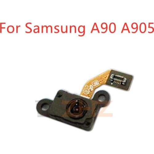 For Samsung Galaxy A90 A905 Fingerprint Scanner Flex Cable Touch Sensor ID Home Button Return Ribbon Flex Cable Repair Parts