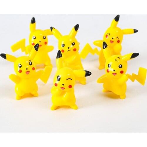 Squeeze PKQ Action Figures Cartoon Anime Figure Model Doll Cake Decoration Ornaments Girls Boys Present Toys for Children Gifts