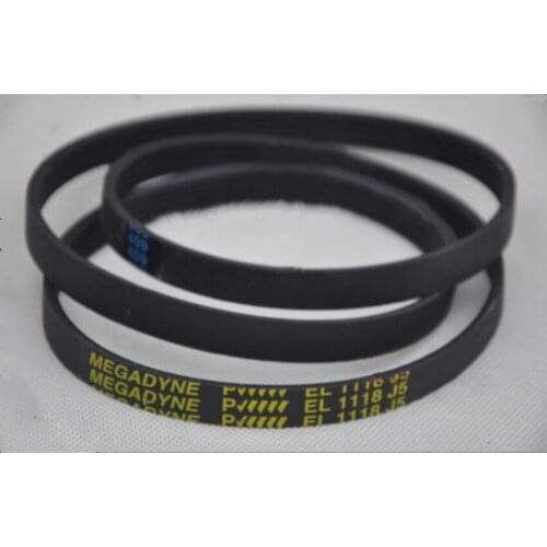 Suitable for Haier drum washing machine belt elastic belt V-ribbed belt EL1118J5 original MEGADYNE