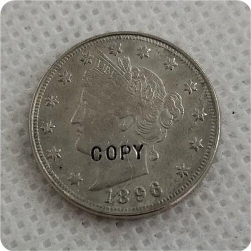 COPY REPLICA 1896 Liberty Head V Nickel