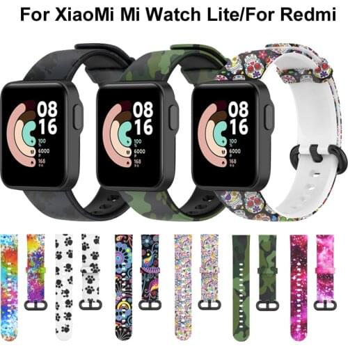 Silicone Band Strap For XiaoMi Mi Watch Lite Watchstrap Replacement Sport Soft Bracelet For Redmi Samrtwatch Belt Accessories